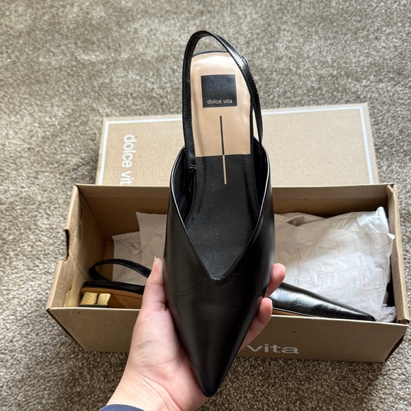 Dolce Vita Black Women's Flats byanca - Picture 2 of 5